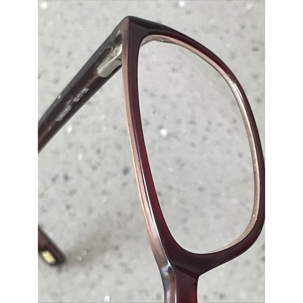 Jones New York Eyeglasses Frames ONLY J730 Women's Burgundy Full Rim 53-17-135